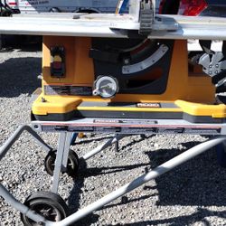 Ridgid Table Saw
