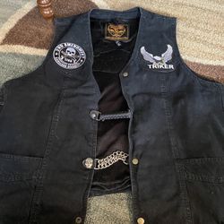  Denim Trike Harley Davidson Vest 