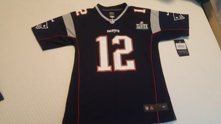 Brady Patriots Superbowl Jersey