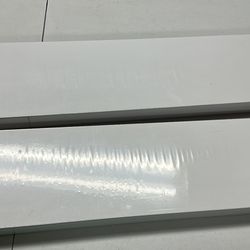 White Floating Shelves 2 Pk  23” x 5 3/4” x 1.5 