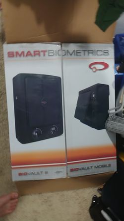 Smart biometrics safe