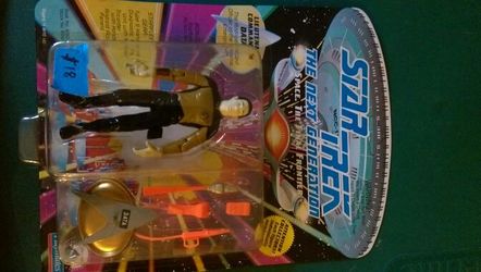 Star Trek action figure. Lieutenant Commander Data