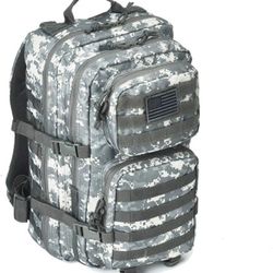 REEBOW GEAR Military Tactical Backpack Large Army 3 Day Assault Pack Molle Bag Backpacks (ACU Camo)