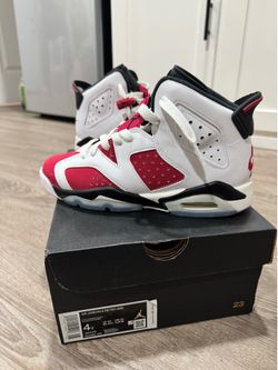 JORDAN 6s CARMINES