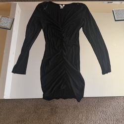 Black Fashion Nova Long sleeve Dress 