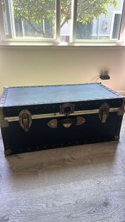 Vintage antique trunk