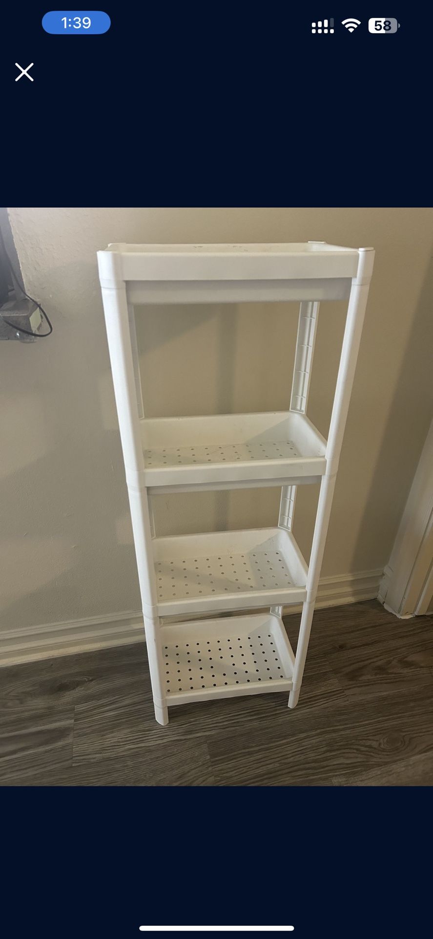 Used Storage Rack / Shelf IKEA