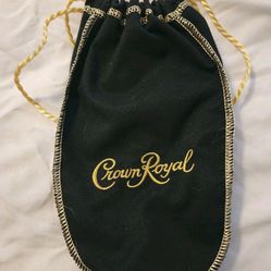 CROWN ROYAL BLACK bags