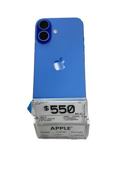 Apple A3081__iphone 16 128 Gb Blue Smart Phone