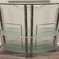 Glass Bar With Glasses Holder