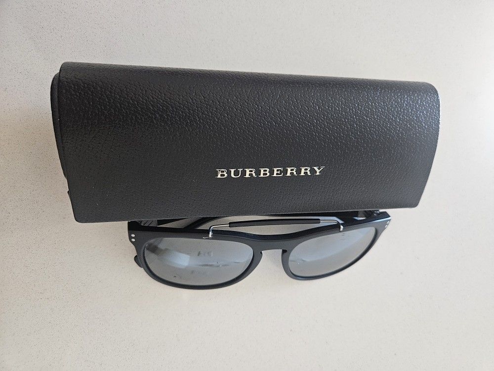 Burberry Women's Matte Black Sunglasses