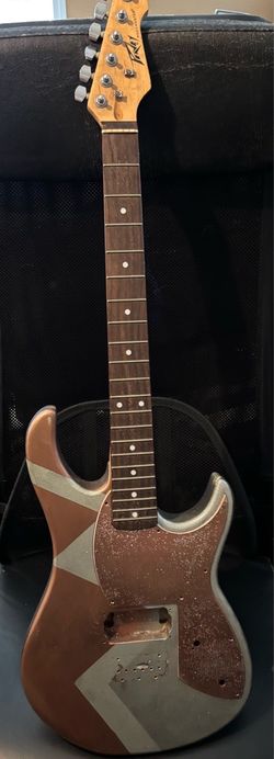 Pravey electric guitar customized paint
