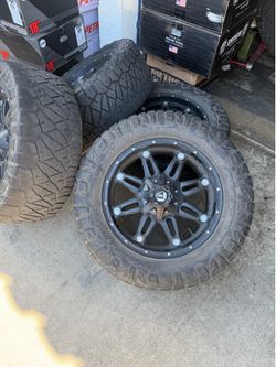 Fuel 20’ wheels and tires