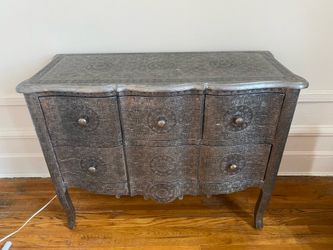 Gorgeous silver dresser