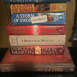 Game Of Thrones / A Song Of Ice And Fire Books, Hardcovers