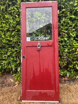 Vintage 30 “ right hand exterior door w/ pull chimes