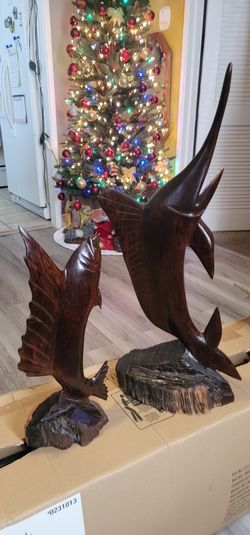 Fish Wood Home Decor