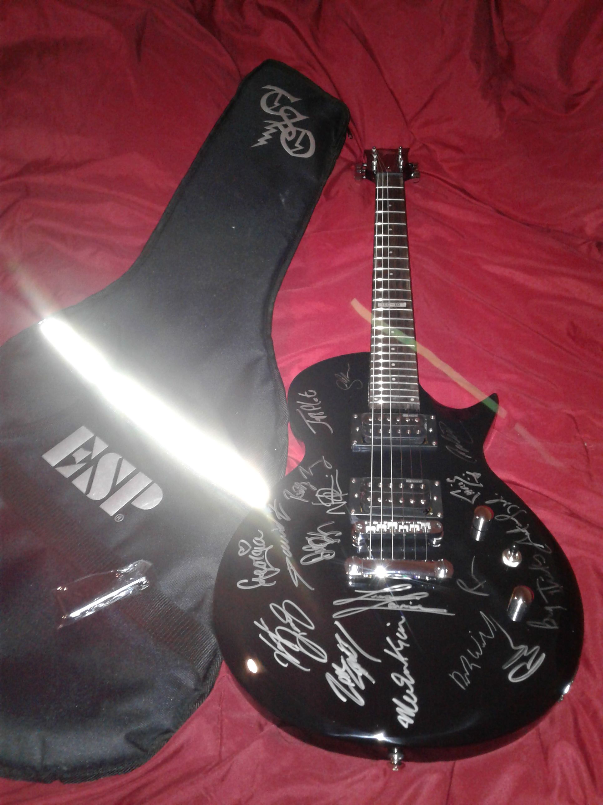 ESP EC-10 LTD autographed by TSO