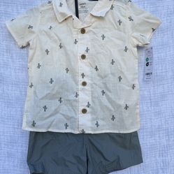 New Carters baby boy outfit