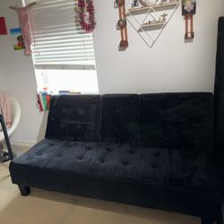 Black Futon Couch