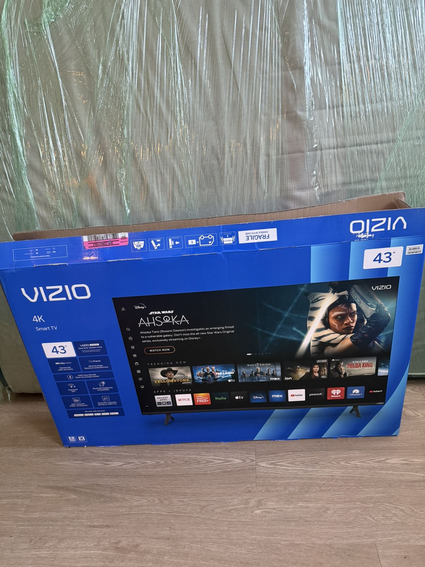 VIZIO 43inch 4k Smart TV