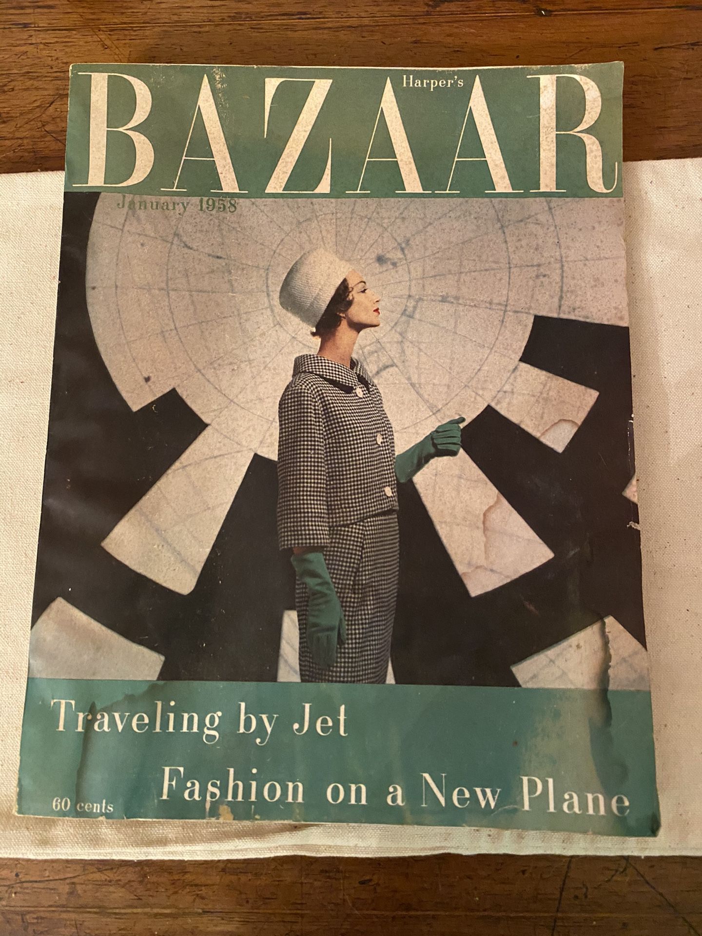 Harper’s Bazaar Magazine January 1958