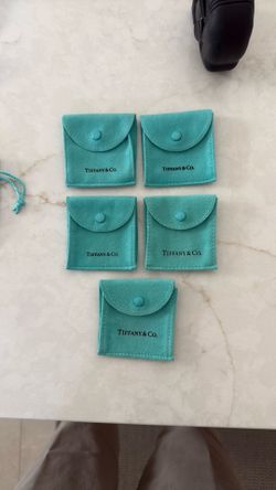 Tiffany and Co jewelry bags