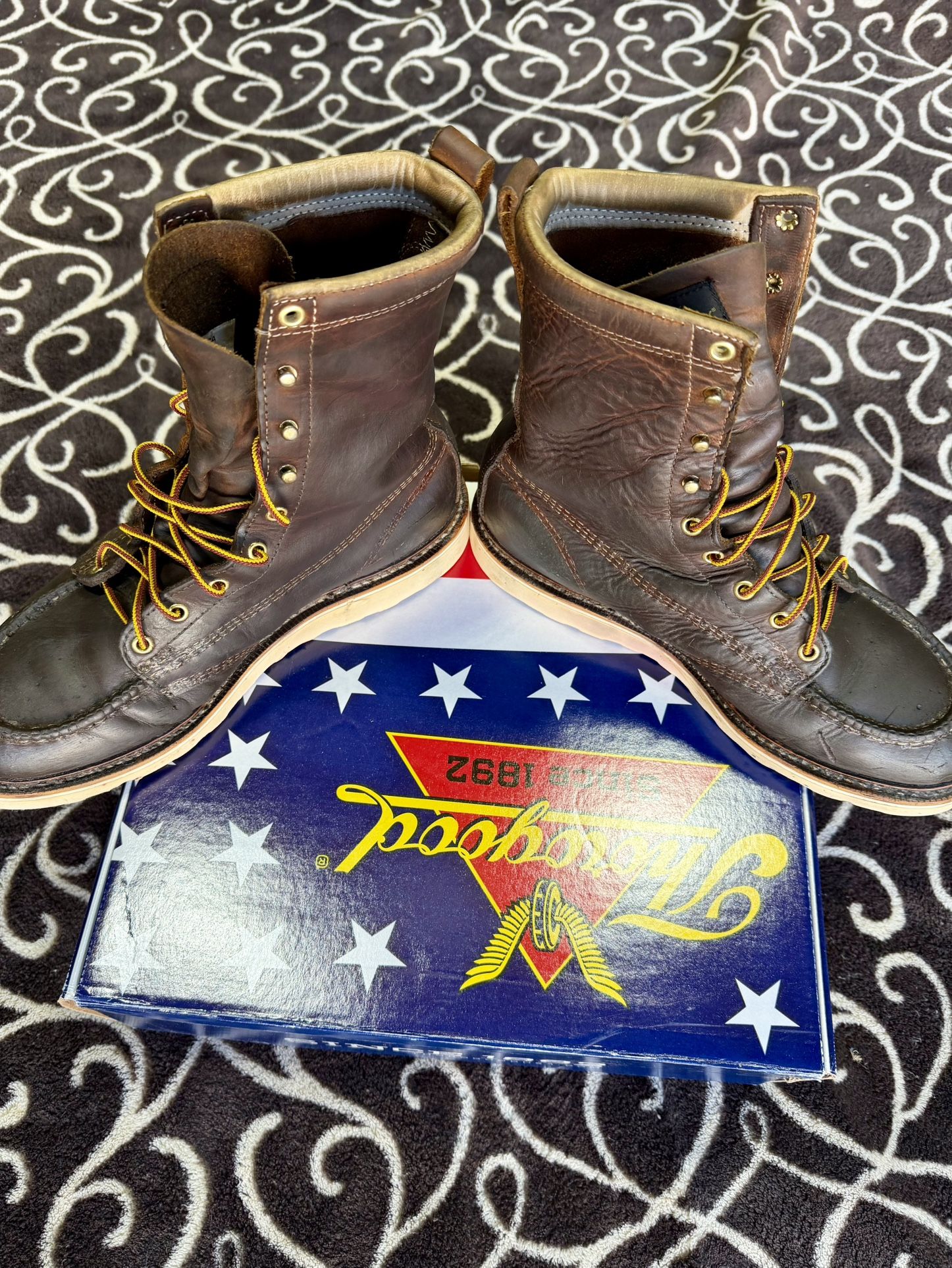 Thorogood Work Boots 10.5 D Soft Toe