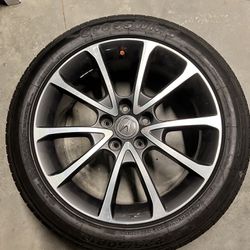 Rims And Tires With TPMS