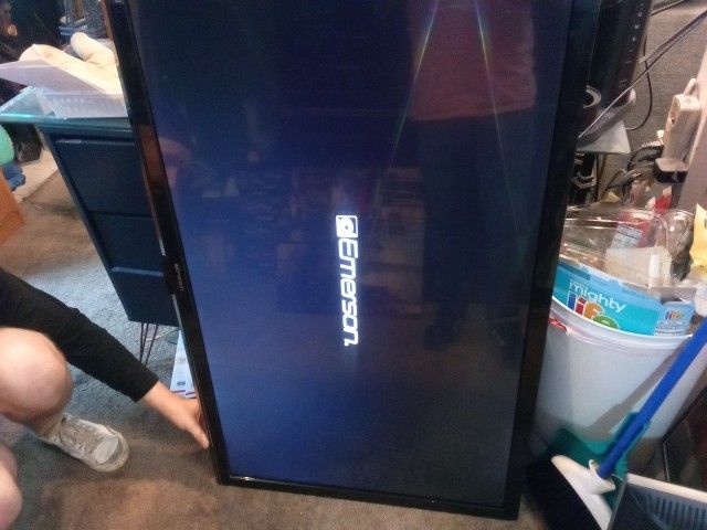 50 Inch Emerson Flat Screen TV.