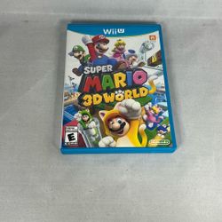 Nintendo Wii U Super Mario 3D World CIB