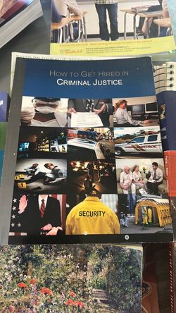 college books Criminal justice college books