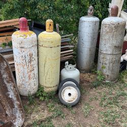 Propane Tanks  $50 Each, 5 Available 
