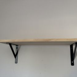 Wooden shelf 