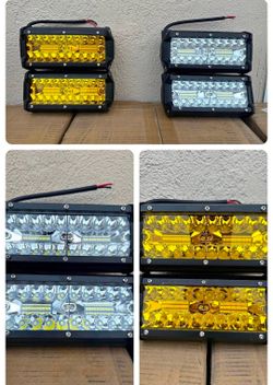 7” Light Pods/7” Luces Para El Cofre/LED Lights/Luces LED