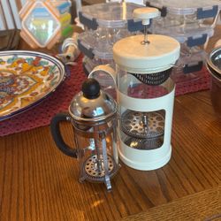French press XL and small