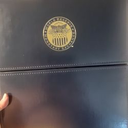 World Reserve Monetary Exchange Presidential Dollors Coin Book 