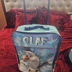 New Disney Olaf luggage.