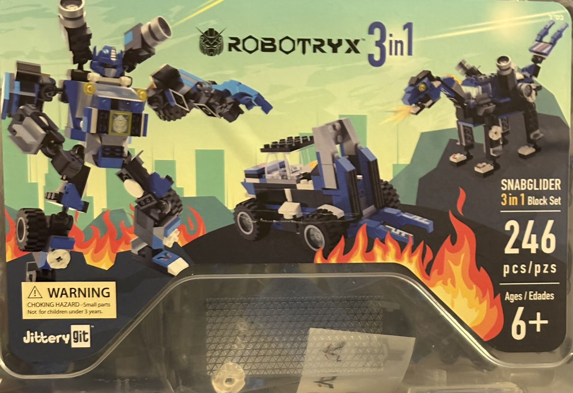Robotryx 3 In 1 Blox Set 246 PCs