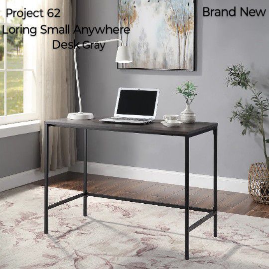 Project 62 Loring Small Anywhere Desk Gray 
