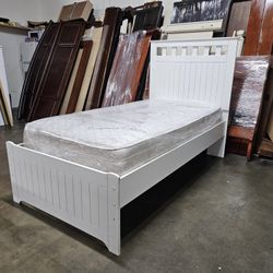 Twin Bed And Mattress 