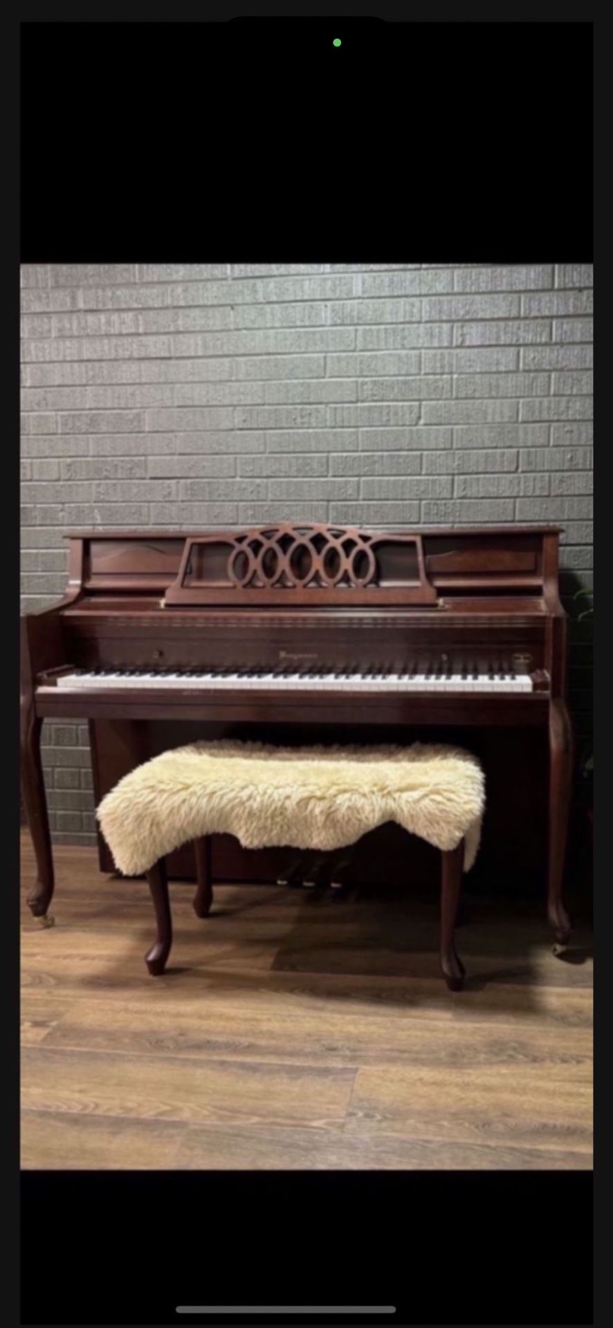 NICE PIANO.  FREE DELIVERY! 