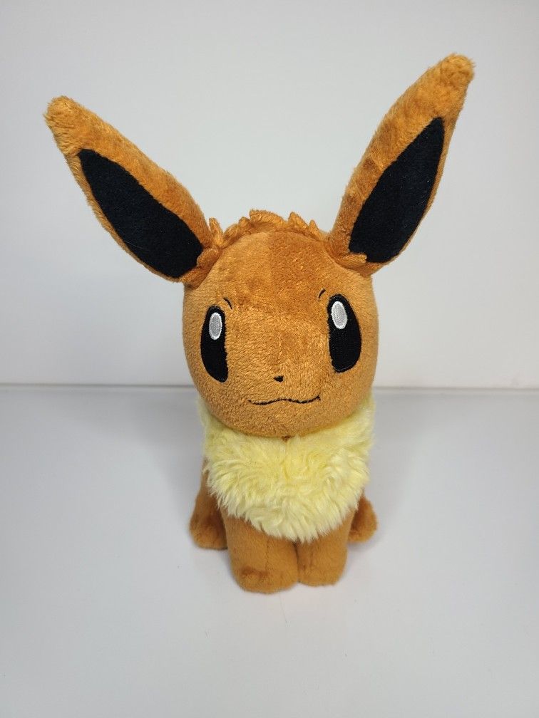 Pocket Monsters Pokemon Eevee Collection Plush 8”