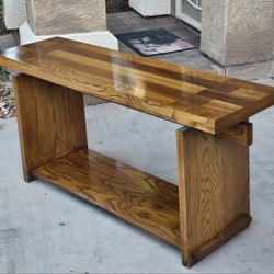 Mid Century Console Table 