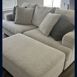 Ashley Furniture Couch and Ottoman