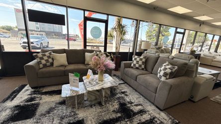 2 PC SOFA AND LOVESEAT