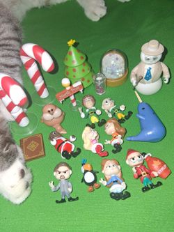 Christmas Holiday Mini Figures Lot