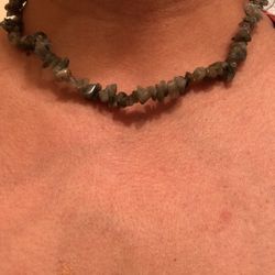 Labradorite necklace