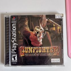 Gunfighter The Legend Of Jesse James PlayStation 1 PS1