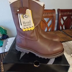 Roadmate Leather Pull Up Work Boots Diferents Sizes Available 